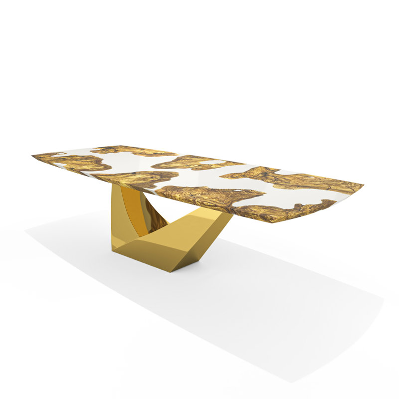 Catalyn Dining Table, 29.5"H x 108.3"L x 48"W
