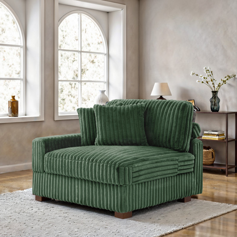 104.9Cm Wide One Arm, Green