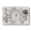 White Peacock Watercolour - Wrapped Canvas-61880607