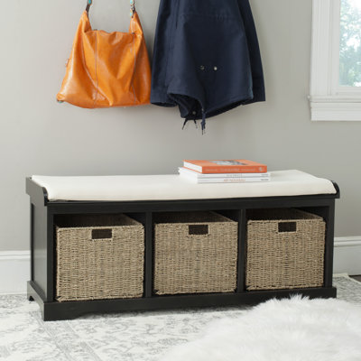 Loane Wicker Storage Bench