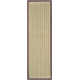 Auckland Striped Sisal Beige/Purple Area Rug