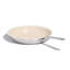 Made In Cookware Ceramic/Stainless Steel Fry Pan 10 in. Silver/White-1889745911
