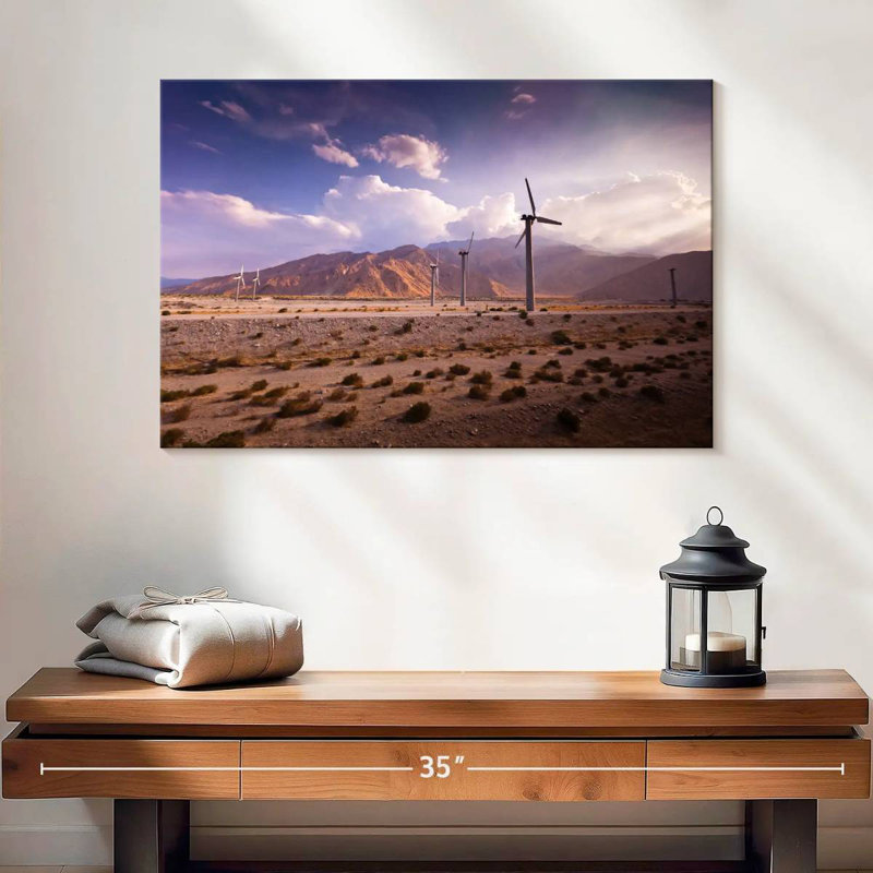 Lilie Palm Springs Windmills, H 16 po x l 24 po