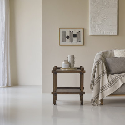 Arko Solid Wood End Table