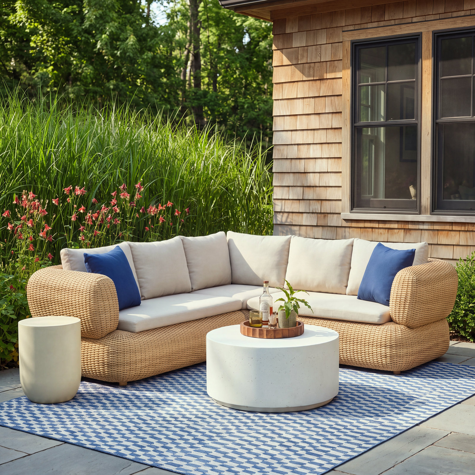 99" Patio Sectional