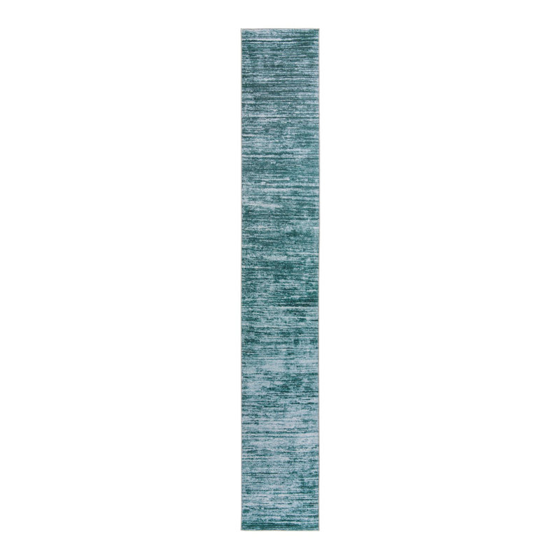 Tapis bleu Montalvo, Tapis de couloir 2 pi 6 po x 16 pi