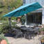 Parasol en porte-à-faux 108 po Sharis-591464416