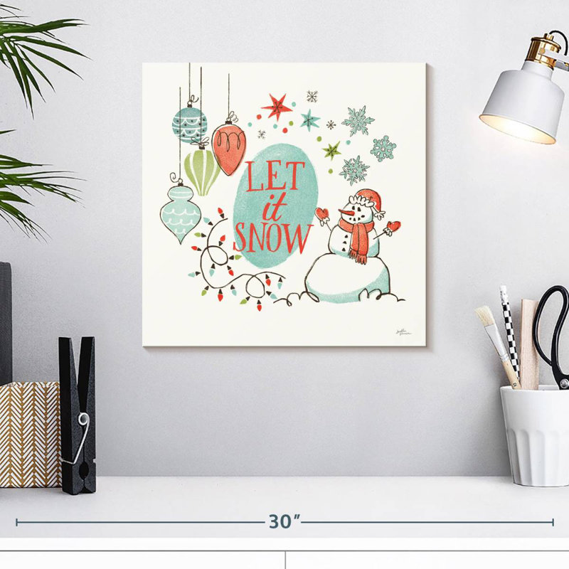 Lelend Retro Christmas V, H 16 po x l 16 po