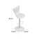 Honea Swivel Upholstered Adjustable Height Counter Stool with Metal Frame