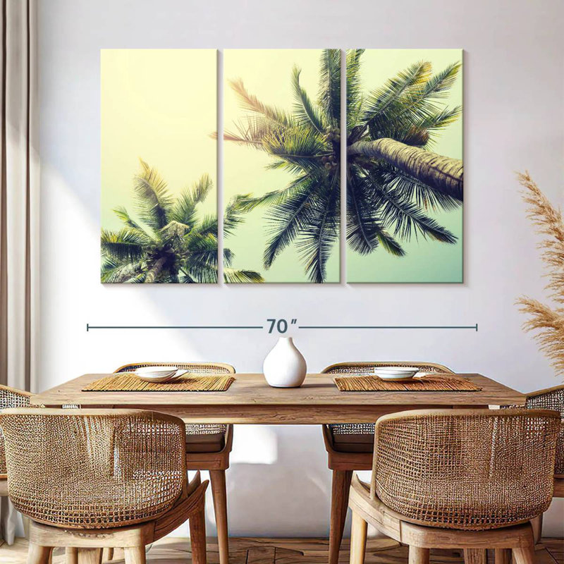 Harnek Palm Tree Duo, 42" H x 65" W