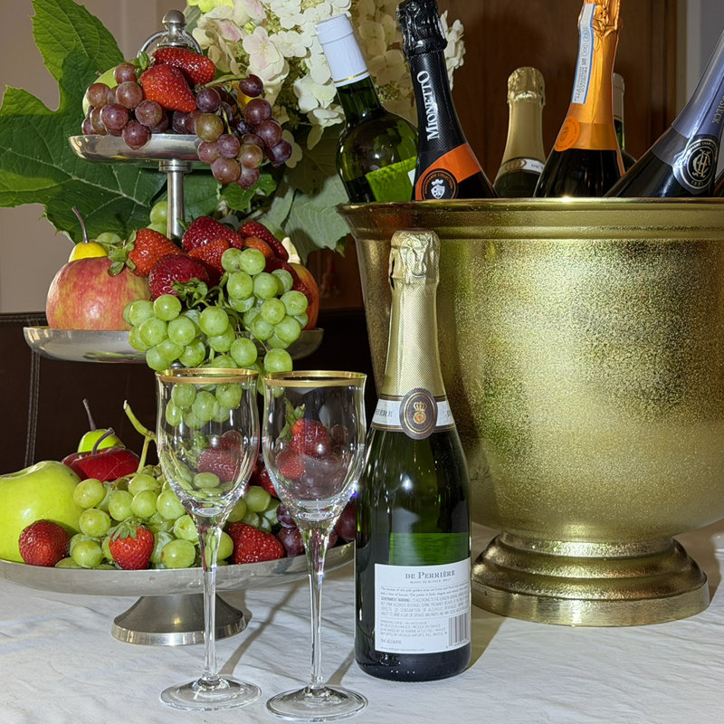 Magull Multi-bottle Golden Champagne Bucket