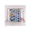 Tapis bleu lavable décoratif multicolore bleu-1817664397