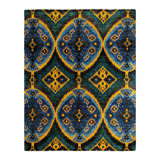Contemporary One-of-a-Kind Rectangle 8' X 9'10" Hand Knotted Area Rug