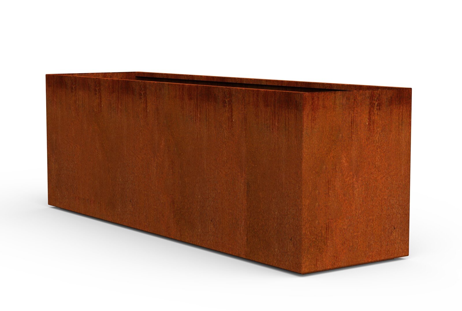 Red Barrel Studio® Siegert Corten Steel Planter Box | Wayfair