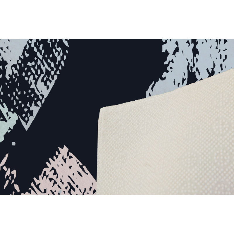 Premium 3D Printed Carpet, 4 x 6 ft, 100% Polyester, 0.04 in Pile Height | Antibacterial, Non-Slip PVC Dot Underside, Machine Washable | Ideal for Living Room, Bedroom, and Playroom, Stylish & Durable Design