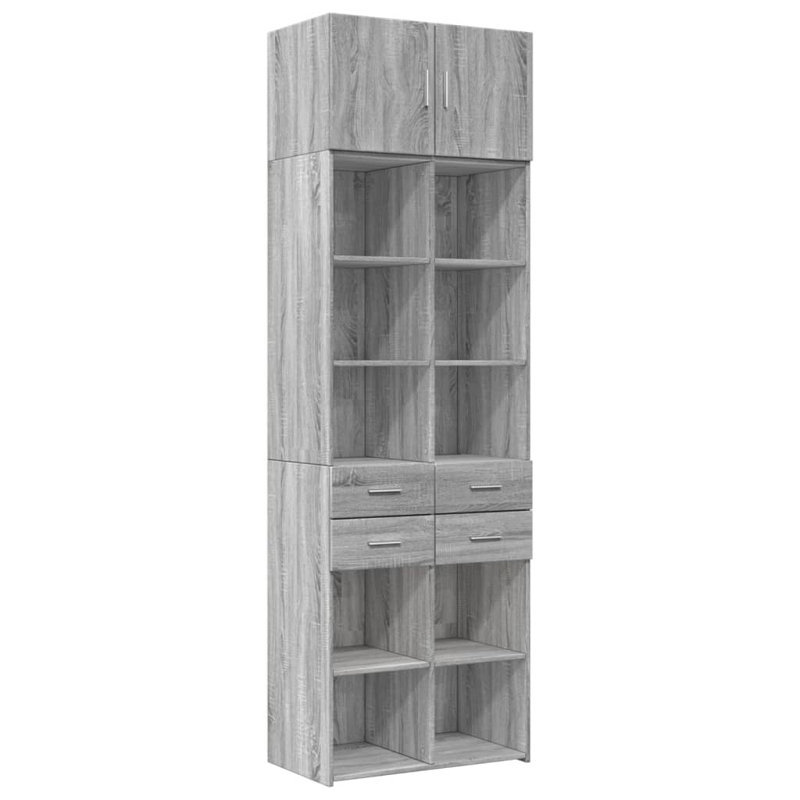 Aveaha 70cm Sideboard, Grey Sonoma