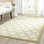 Ammundsen Geometric Ivory/Light Green Area Rug