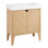 30" Fircrest Single Bathroom Vanity with Integral Sink