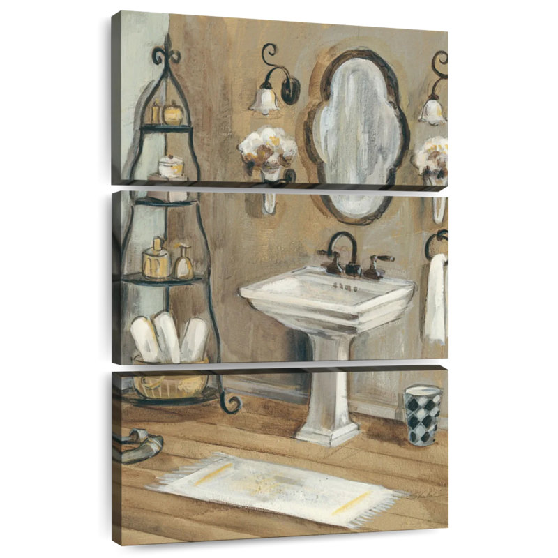Lilie French Bath I, H 32 po x l 20 po