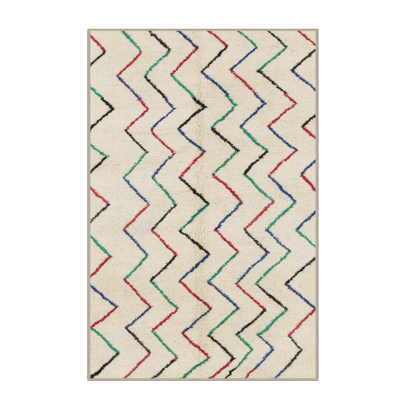 Tapis abstrait moderne 1802, Rectangle 5 pi x 7 pi