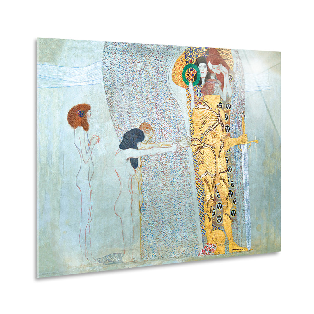 Kunstdruck The Sufferings of Mankind von Gustav Klimt