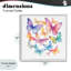 Giclée encadrée Rainbow Butterflies Rabble, design par Creative Studio-2019402061-2019402062