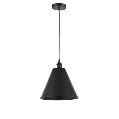 Luminaire suspendu conique 1 lumière