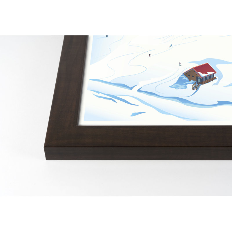 " Mountain Ski Scene "