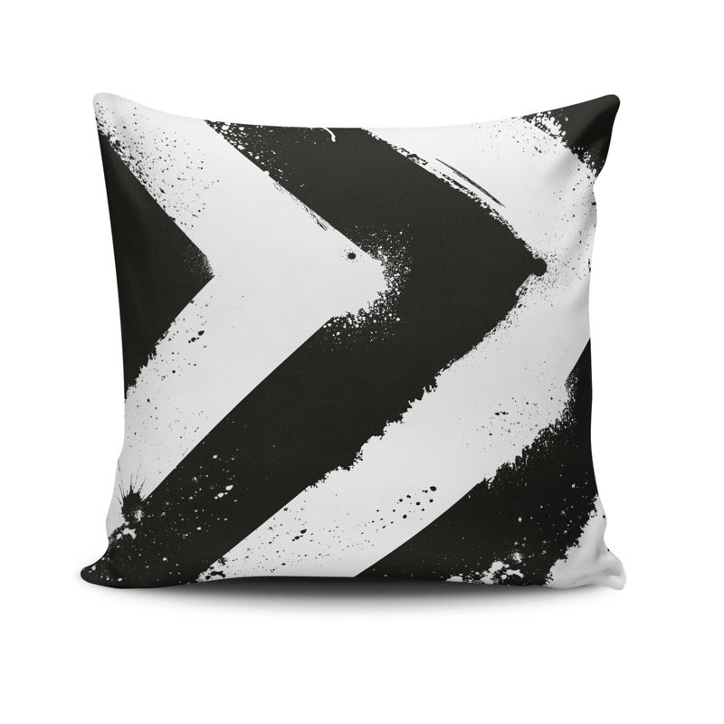 Housse de coussin décorative, 17 x 17 pouces, 50% coton / 50% polyester | Lavable à la machine à 104 ° F, repassable, fermeture à glissière dissimulée | Parfait pour le salon, la chambre à coucher et la décoration intérieure élégante
