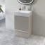 Meuble-lavabo sur pied 20 po avec lavabo en céramique-2112887853