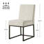 Ensemble de chaises d'appoint en chenille 19,9 po H (ensemble de 6)-680317801-689483829