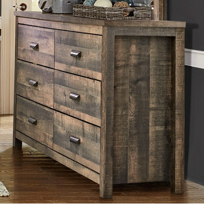Lytle 57.7'' W 6 - Drawer Dresser