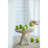 D10.5 x 7.5 Inch Wooden Cake Stand with Intricate Magnesium Base, Perfect for Rustic Elegance and Displaying Cakes