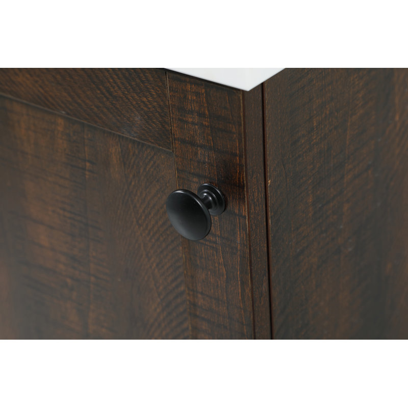 Ensemble de meuble-lavabo simple 19 po Soma, Expresso, Blanc