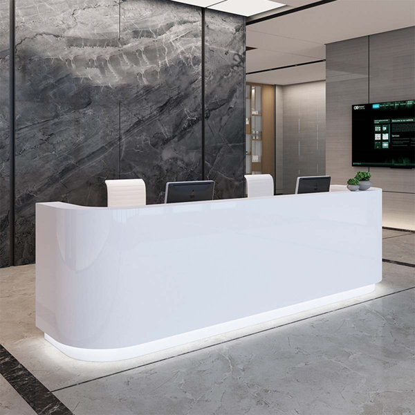 Orren Ellis Deveyon Not Available Laminate Reception Desk - Wayfair Canada