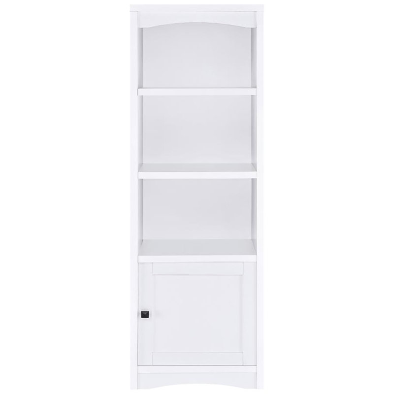Handrey 3-shelf Media Tower, White
