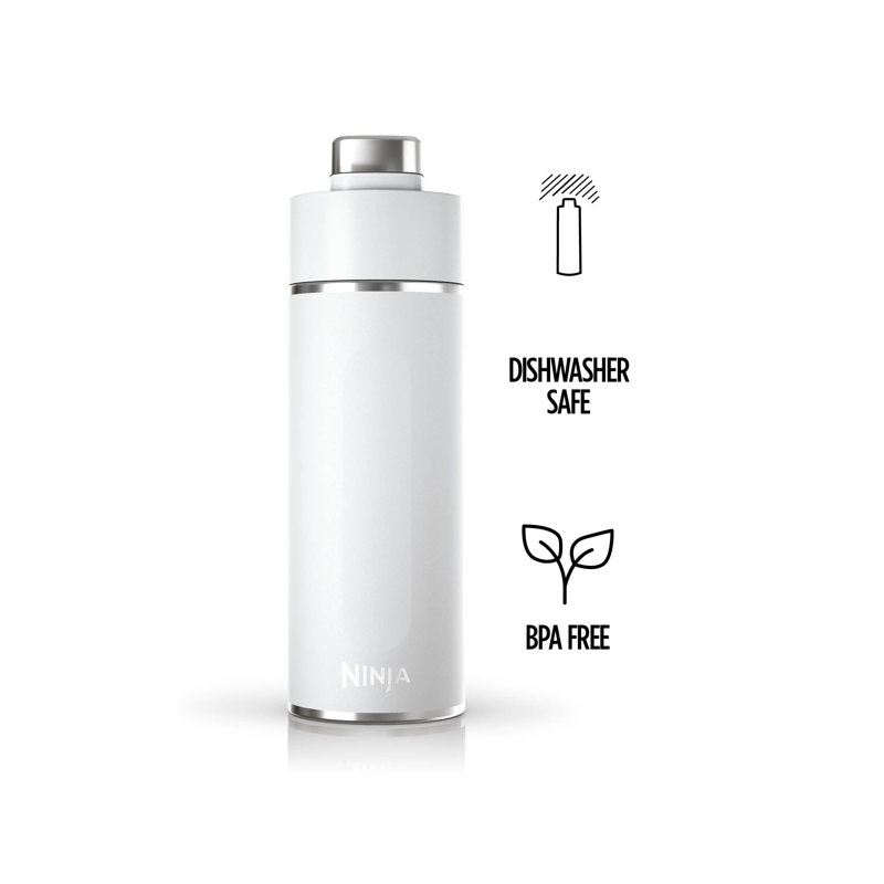 Ninja Thirsti 530 ml Travel Bottle DW1801EUUK, White