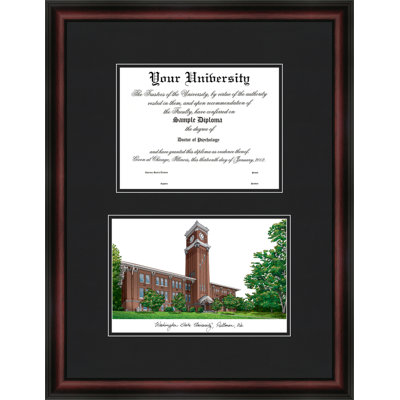 NCAA Washington State Cougars Diplomate Diploma Frame