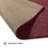 Poquito Furnish My Place Modern Plush Pet and Kids Friendly Solid Color Area Rug in Cranberry Set Of 5, Stain & Fade Resistance, Perfect for Living Room, Dining Room, Bedroom, Playroom and Kidsroom, Event, Wedding Rug-1259031698