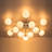 12 - Light Sputnik Glass Semi Flush Mount-110593344-112729380