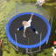 Trampoline pour enfants avec filet de sécurité intérieur, trampoline récréatif