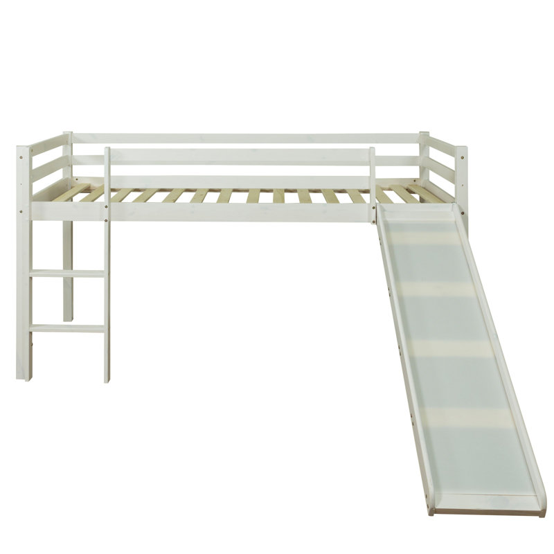 Gould European Single Mid Sleeper Bed, Without Slatted Frame