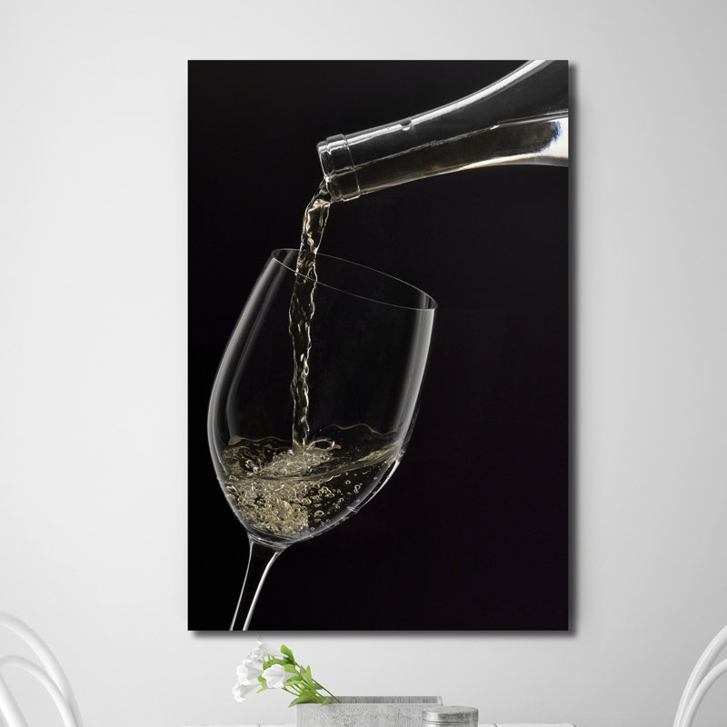 Wine Pour 2 by Barry Siedman - Wrapped Canvas Print, 46cm H x 30cm W x 4cm D