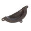 Hammer & Tongs - Fluted Cabinet Cup Handle - W130mm x H60mm - Raw