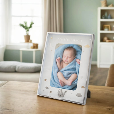 Silver Metal Picture Frame