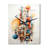 Cubism Art Tower I - Abstract Modern Wall Clock-99630828