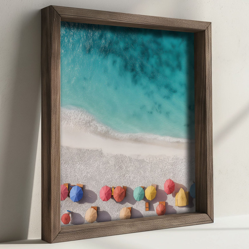 Peinture décorative en panneau de fibres à densité moyenne, 13.39" H x 13.39" W