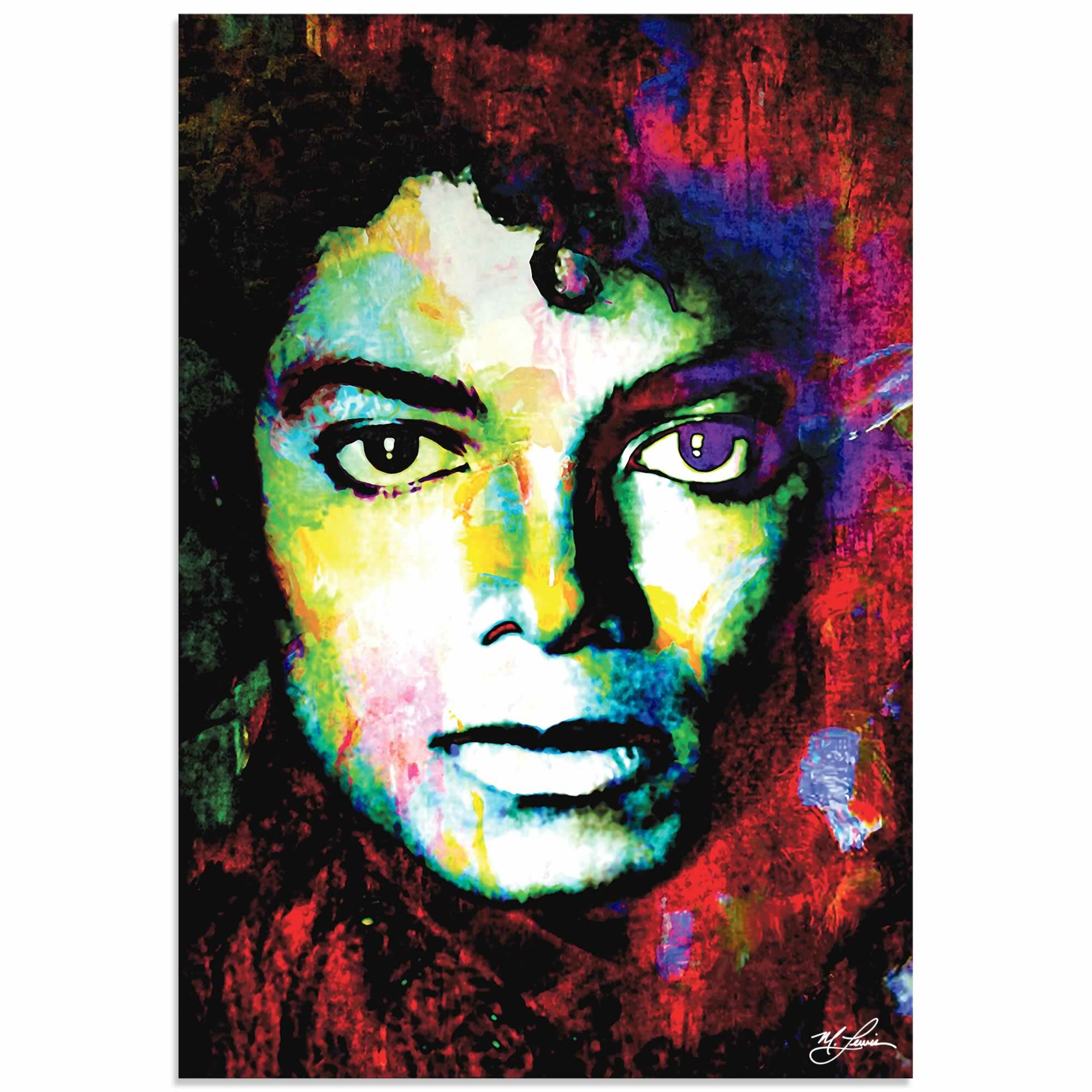 Young Michael Jackson Art Print