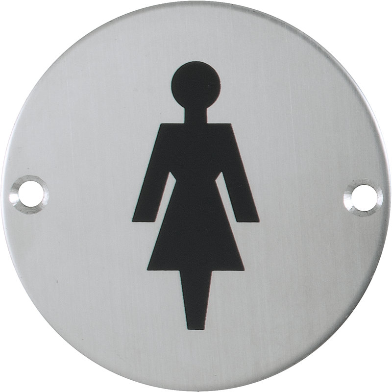 Amaru Female Sign, Grey/Black