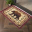 Polypropylène rouge 2 pi Tapis X 3